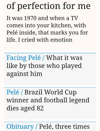 Pelé: More Important than the Pope Emeritus?