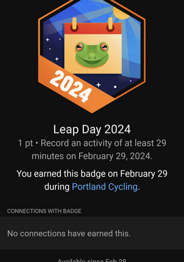 Leap Day Badge