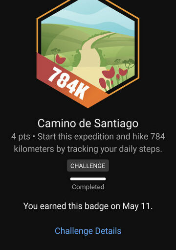 Camino de Santiago “Walk” Completed