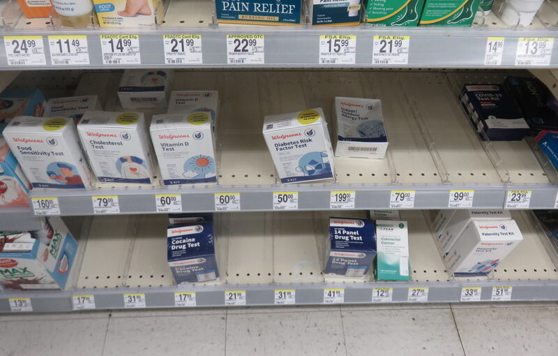 Tests Available at Walgreens