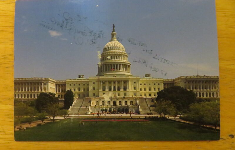 Postcard from Washington DC