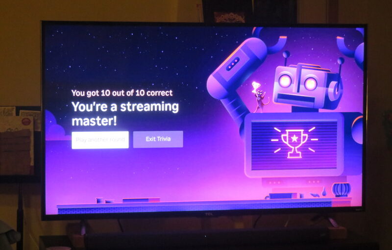 Roku Daily Trivia Success