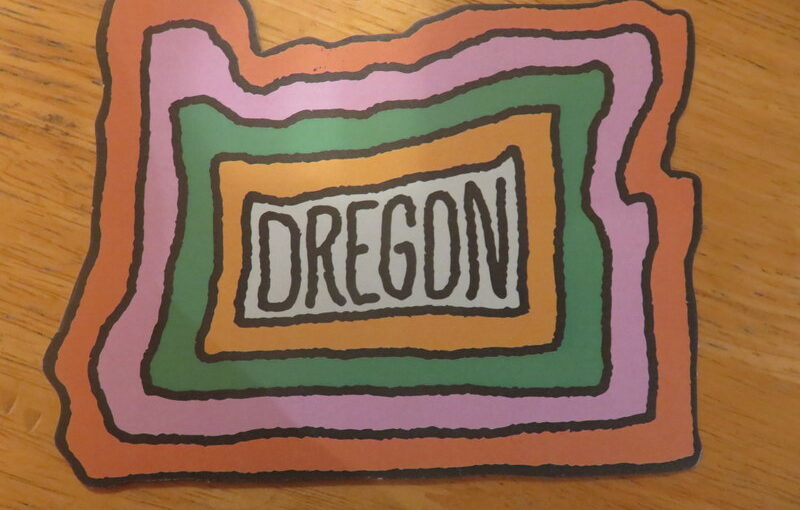 SKS: Orange Oregon Postcard